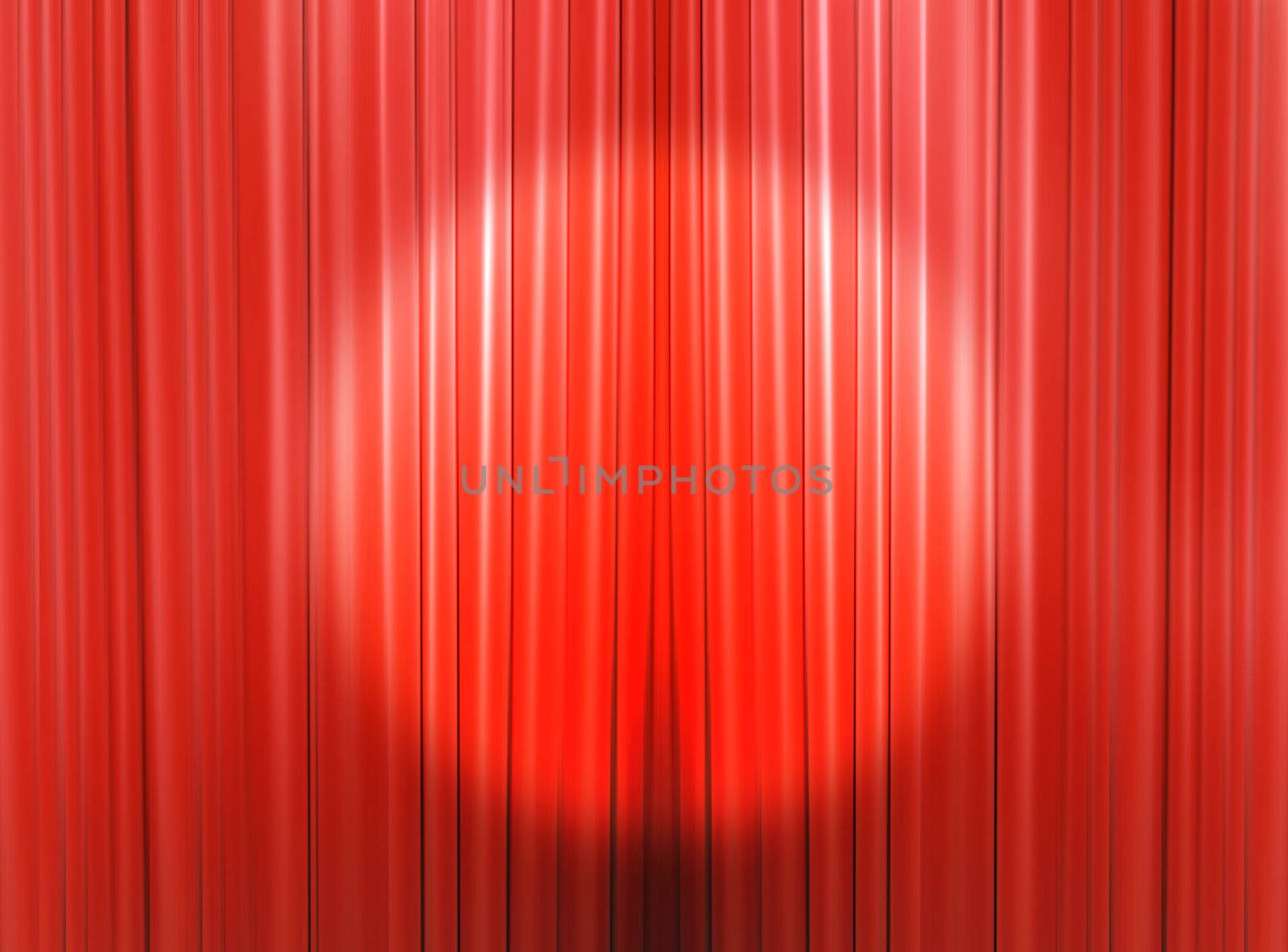 Curtains of a theater stage  by photochecker