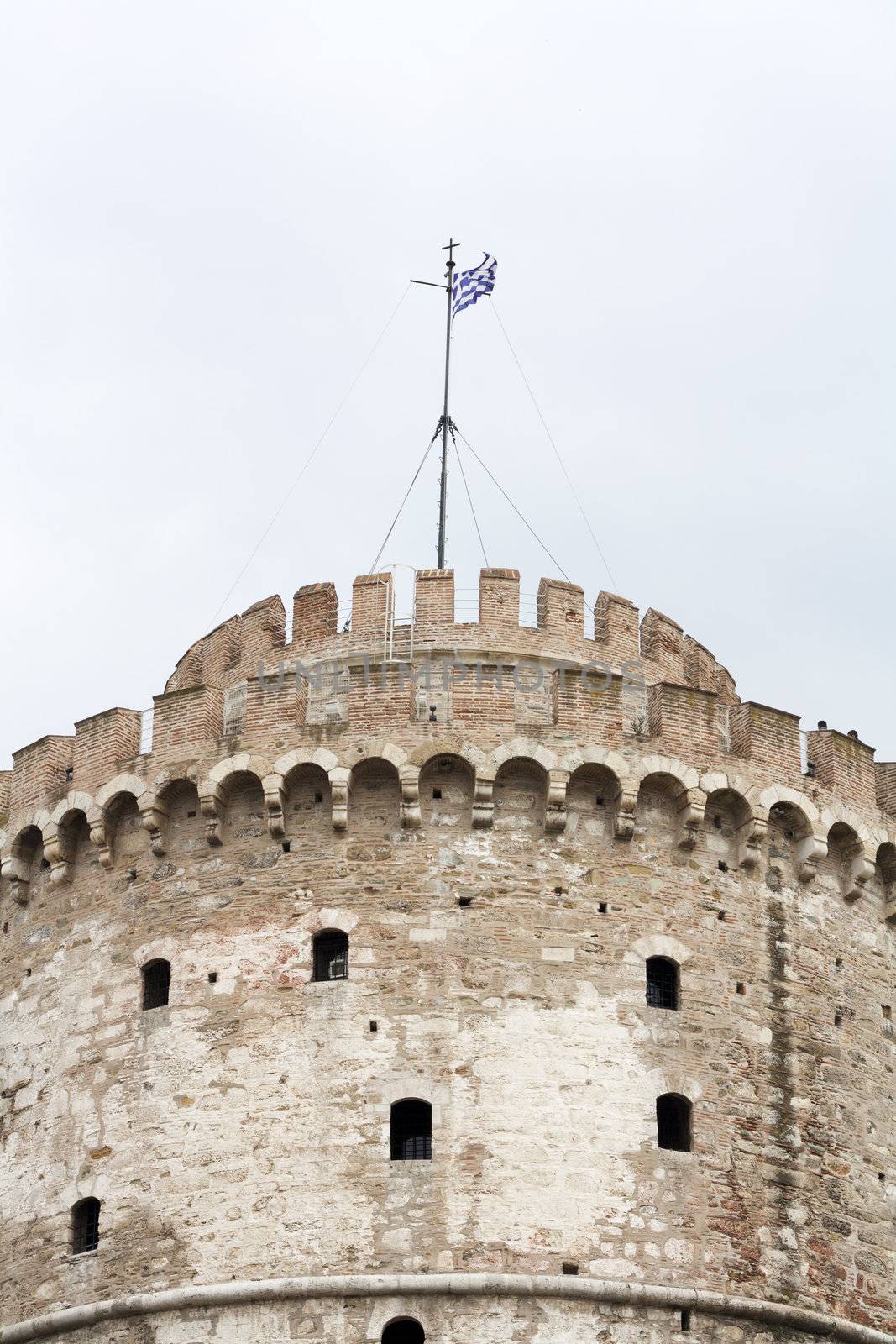 White Tower in Thessaloniki by magraphics