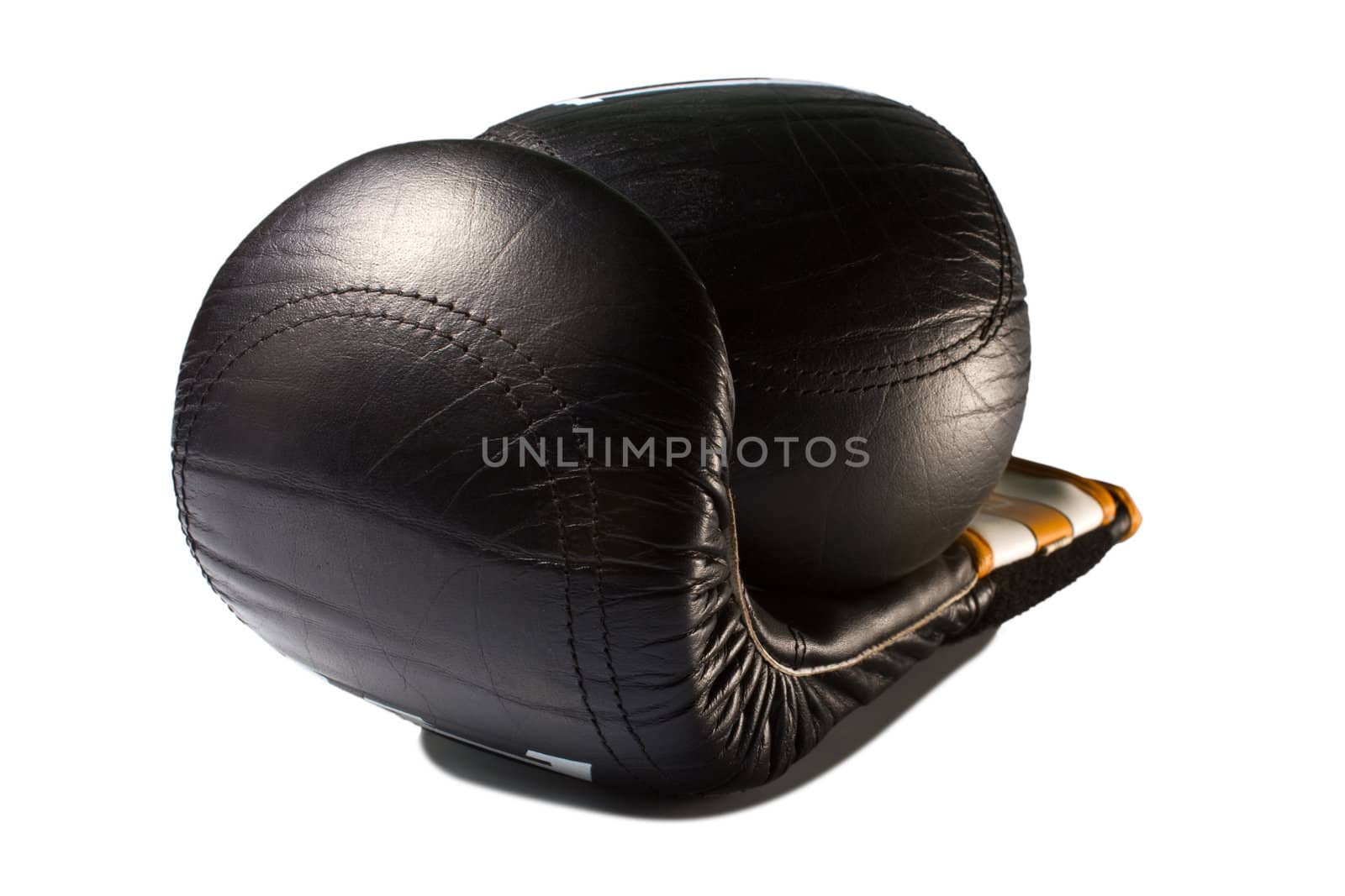 Boxing gloves on a neutral background