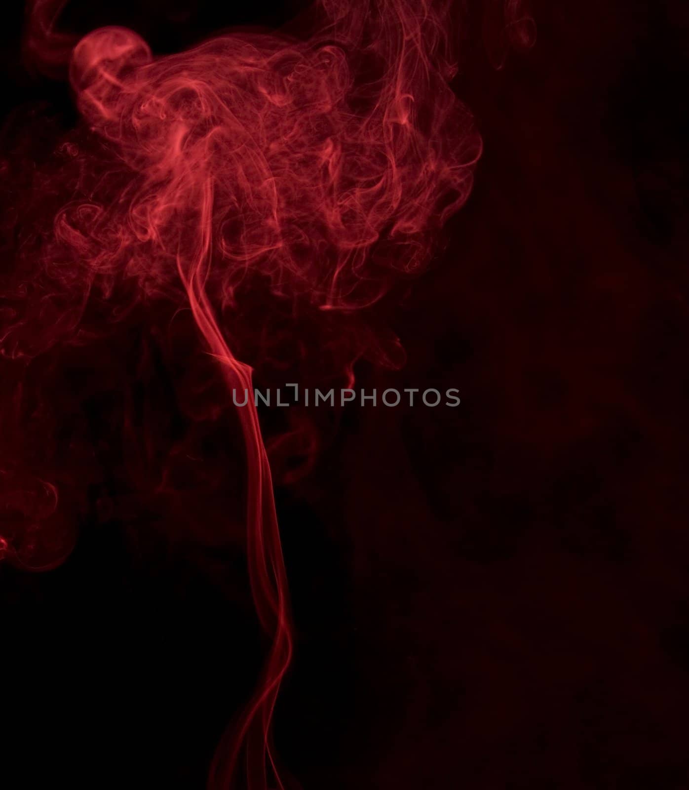 red Smoke on black background by gewoldi