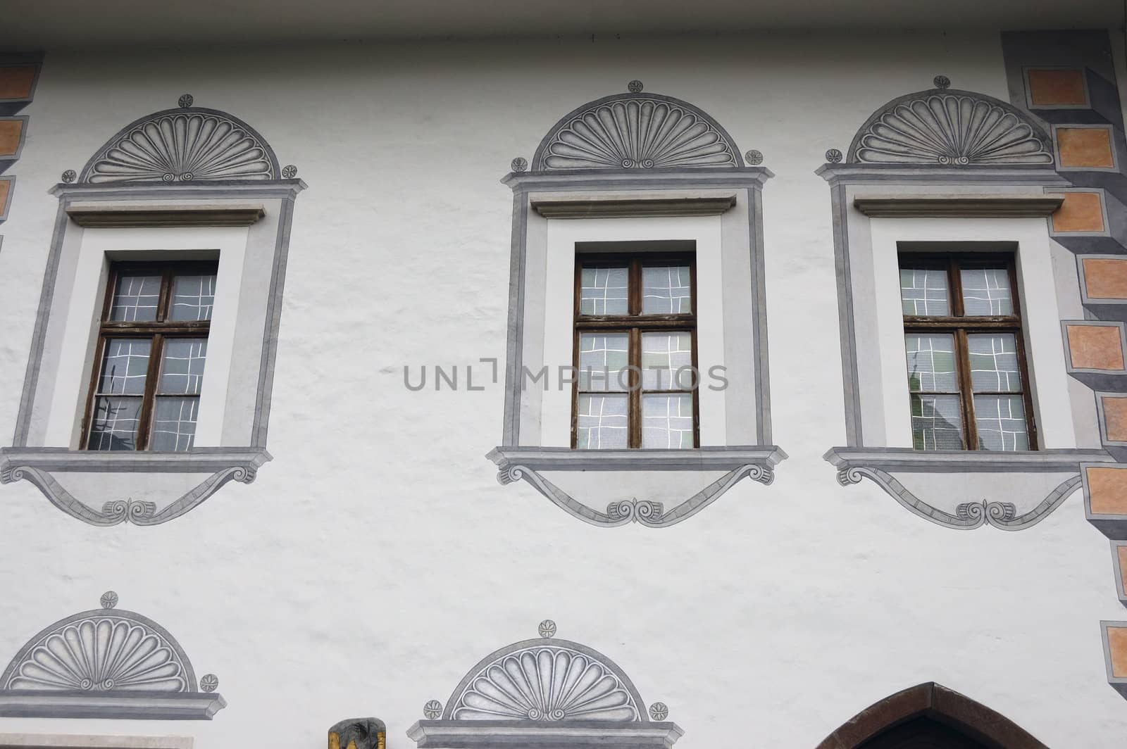 Facade of a medieval house