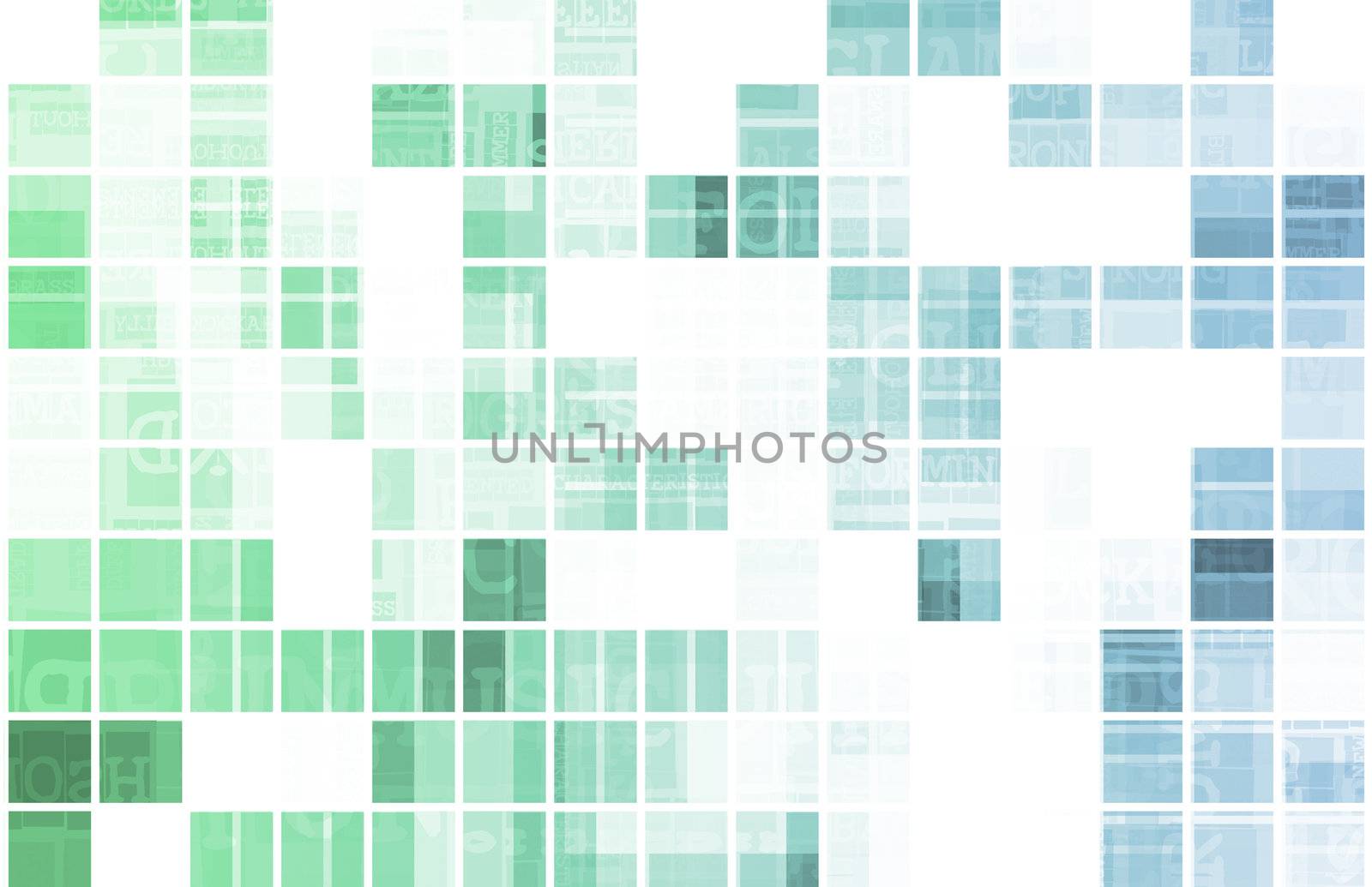 Tech Background Modern Data as a Art