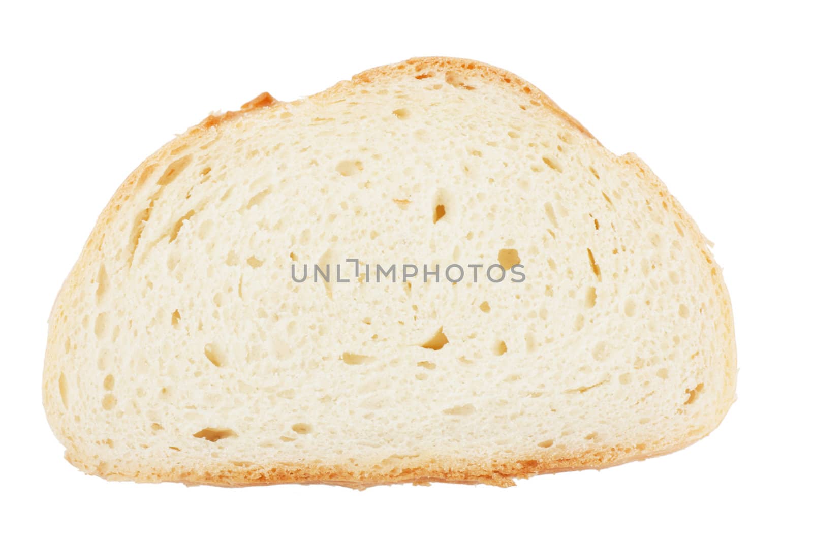 Macro view of white bread. Background