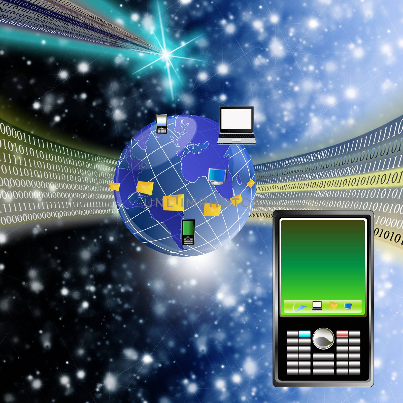 The newest telecommunication technologies by sergey150770SV