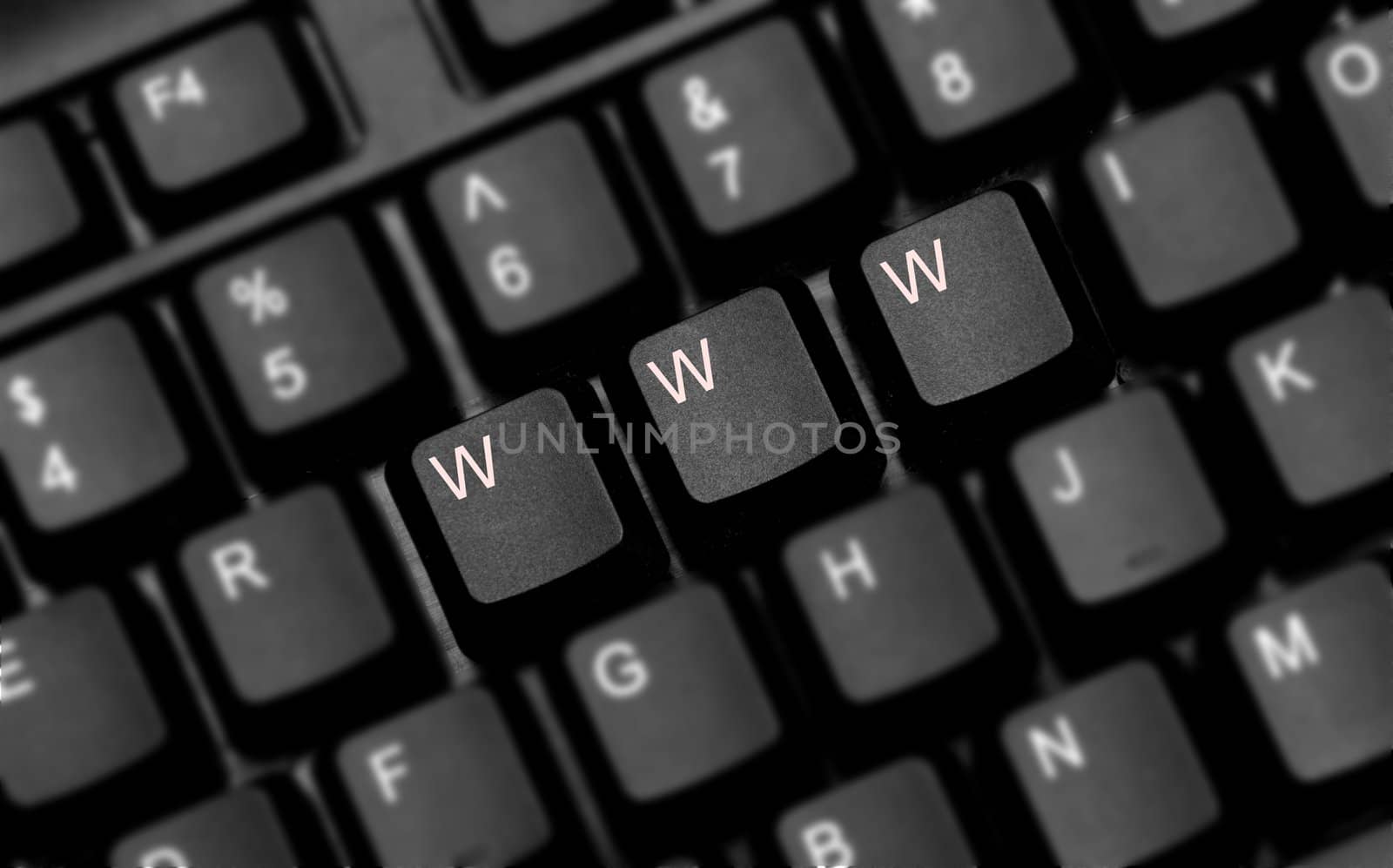 This is an image of keyboard button with added effect.