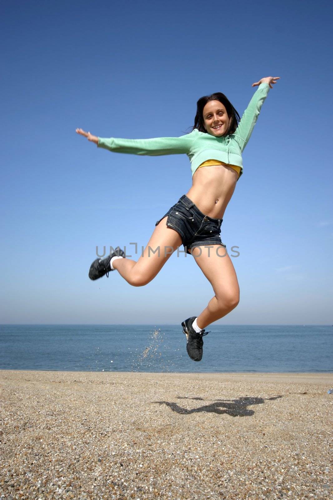 yoga on the coast and beach