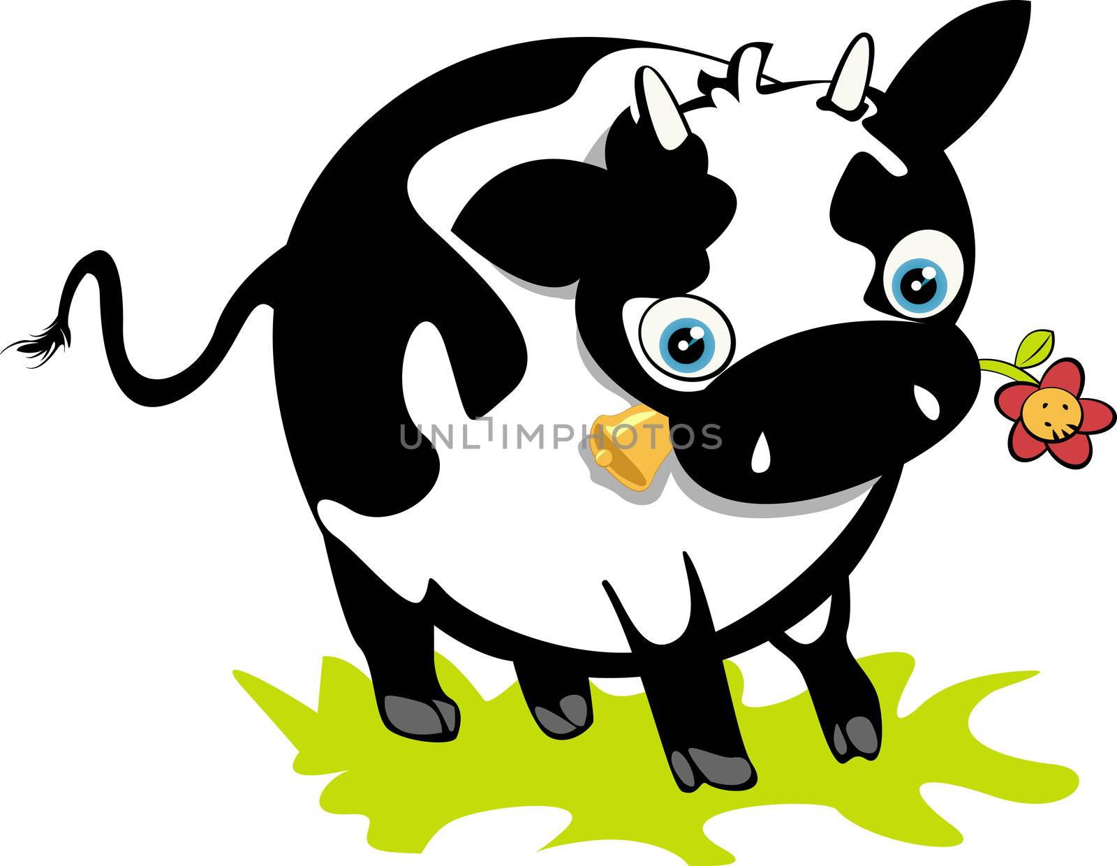 Cute cow by Lirch