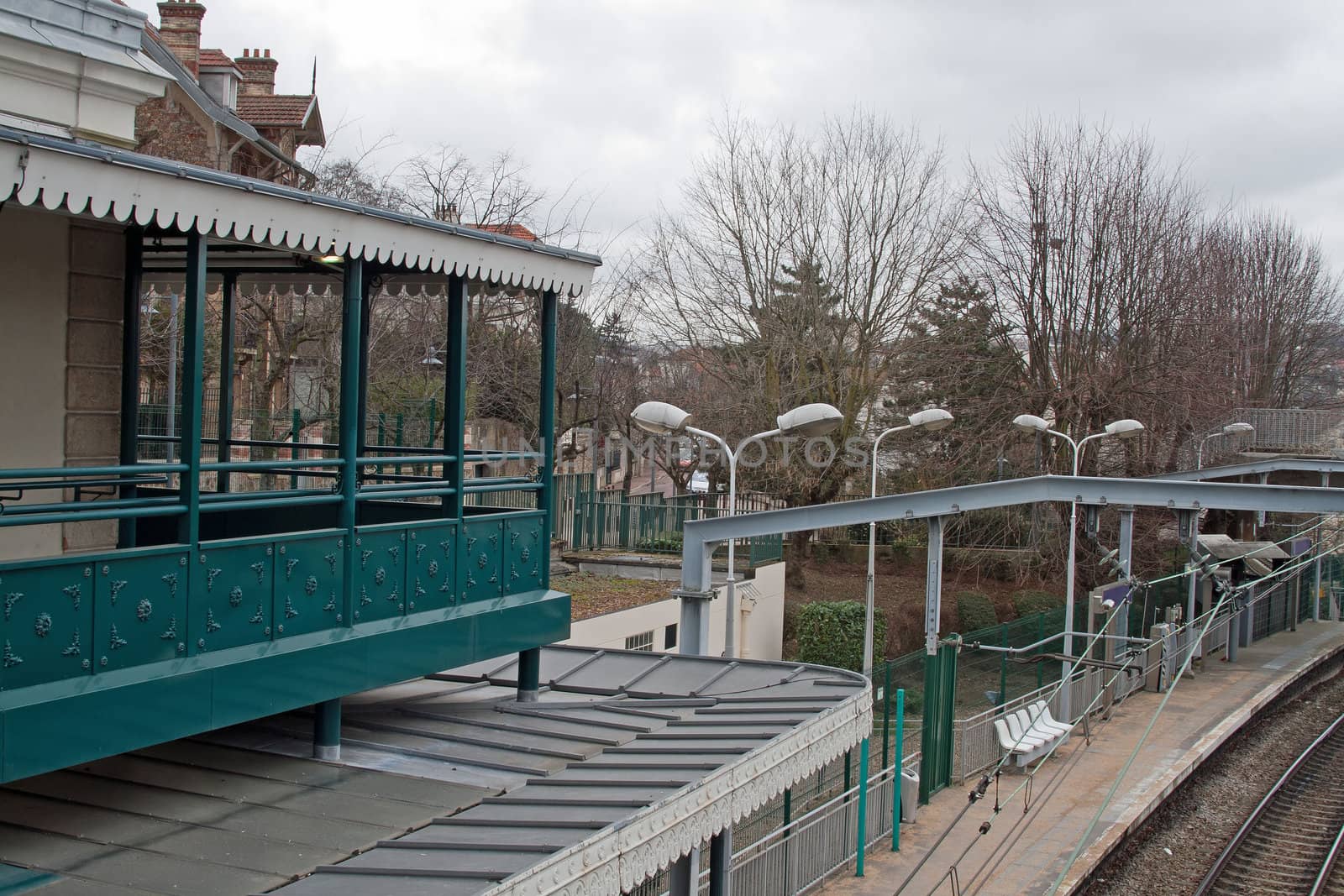 beautiful old style train station (19th)