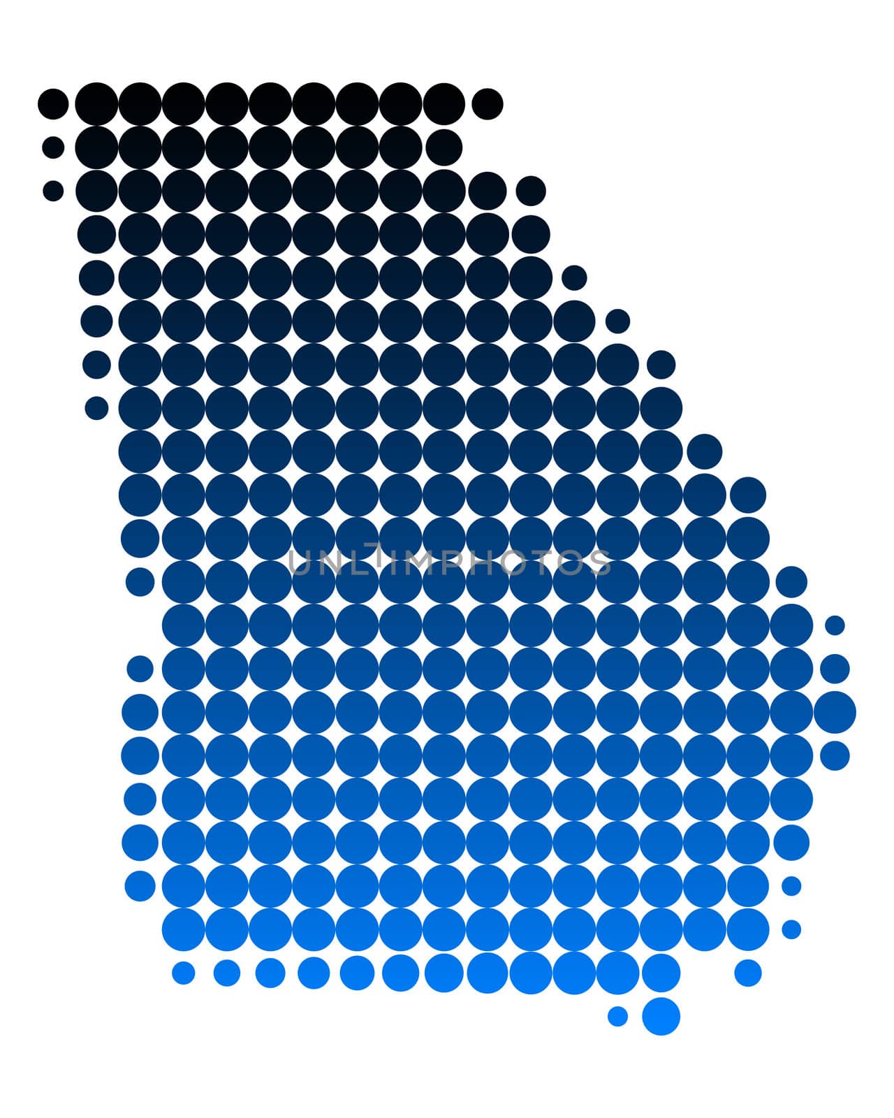 Map of Georgia by rbiedermann