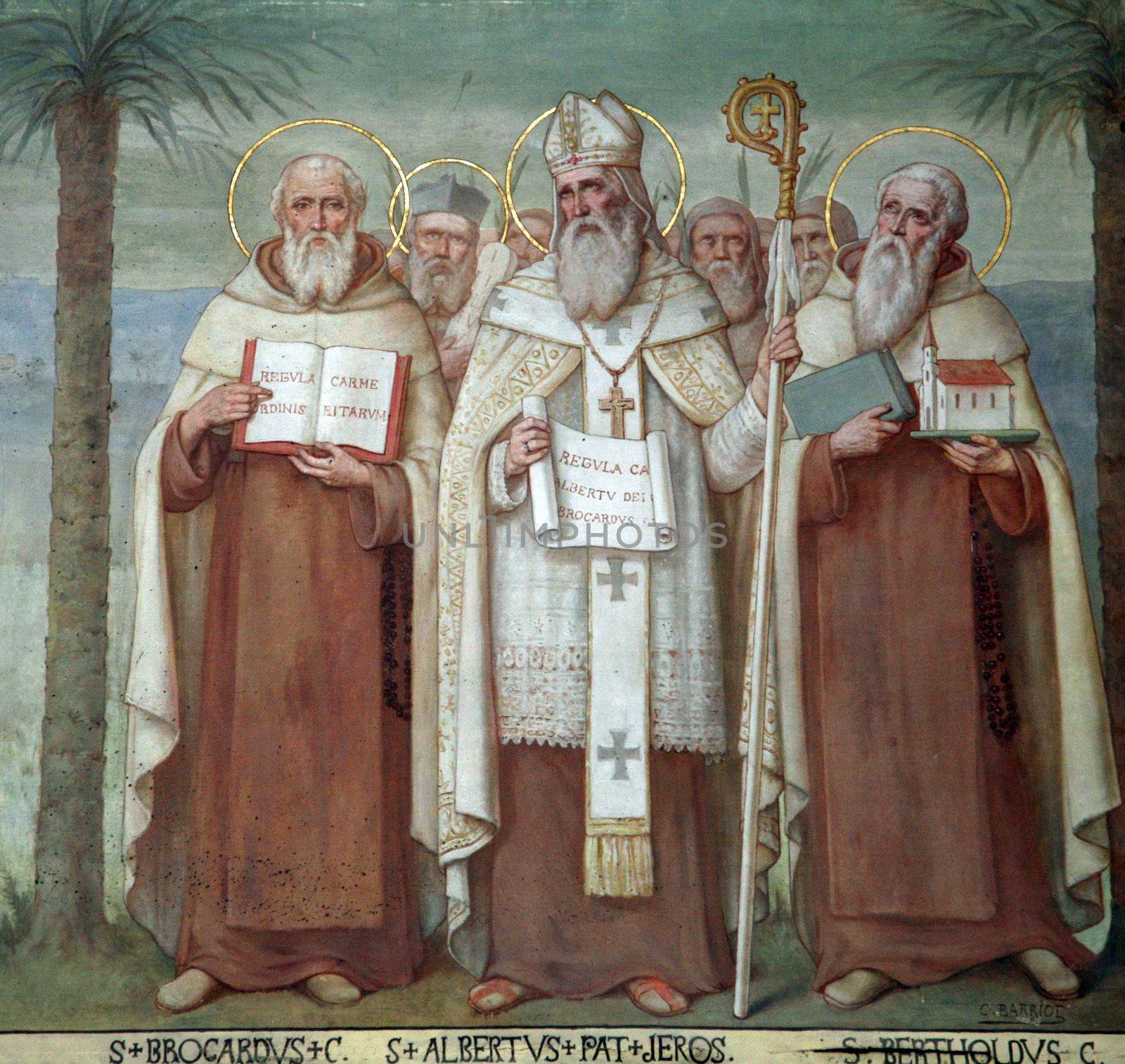 Carmelite Saints by atlas