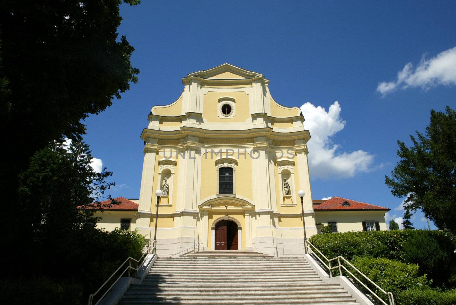 St. Francis Xavier church, Zagreb by atlas