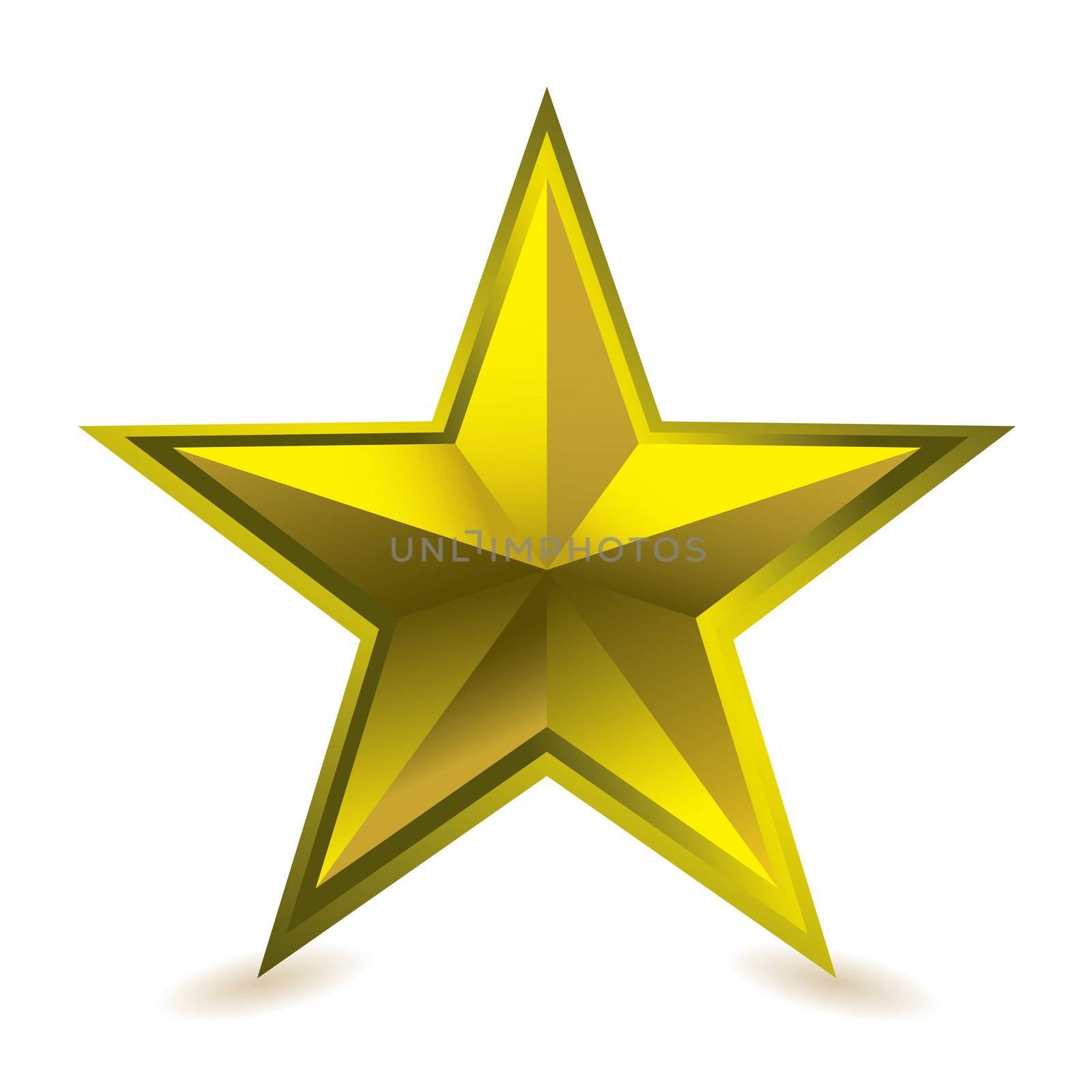 Gold star award by nicemonkey