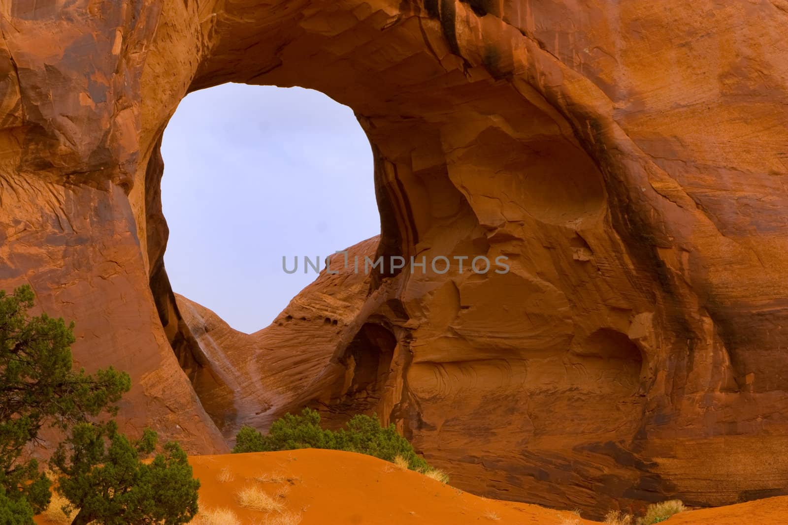 Wind Cave in Monument Valley by TerryStraehley