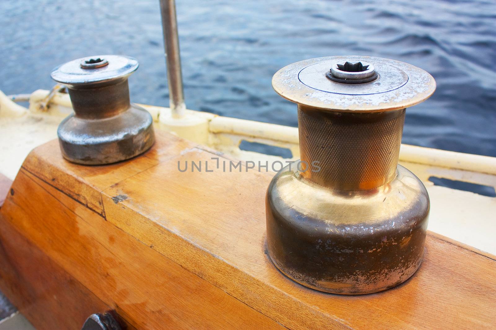 items of equipment for marine yacht