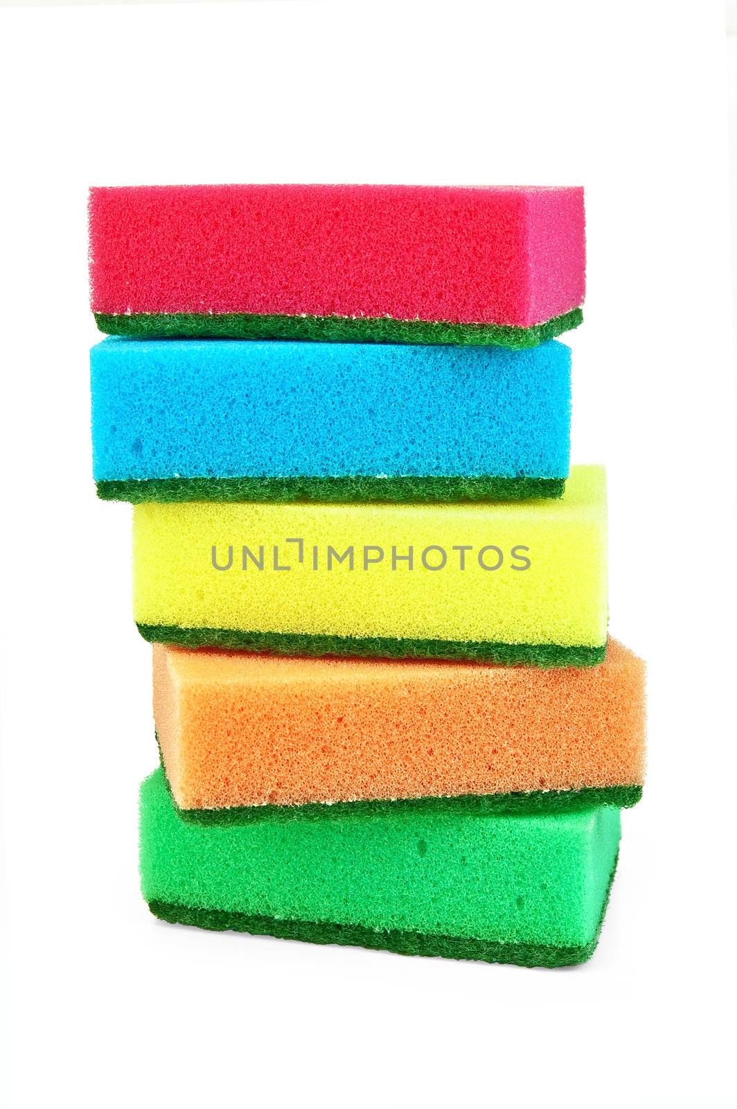 A stack of sponges by rezkrr