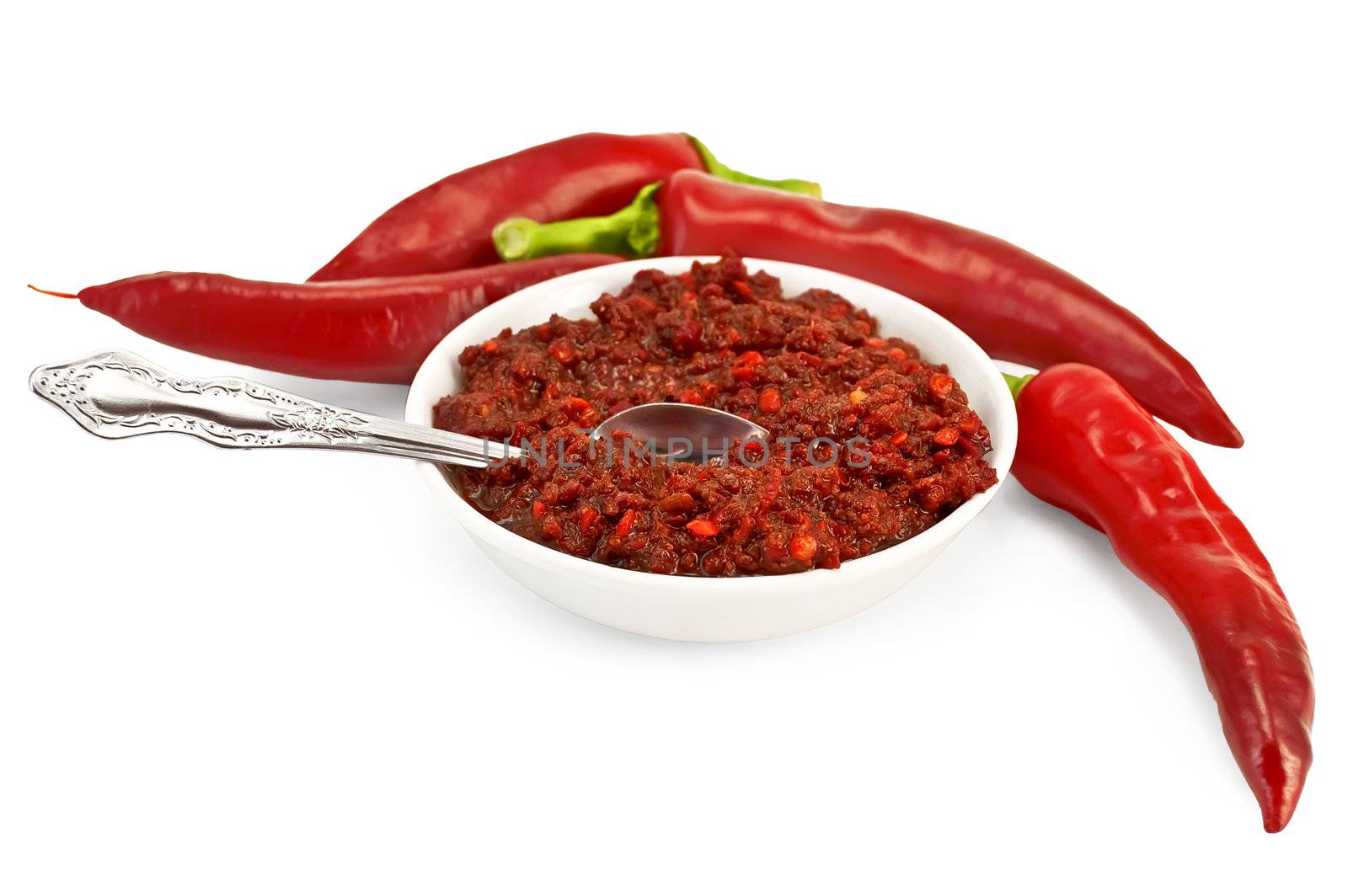 Adjika with fresh hot pepper by rezkrr