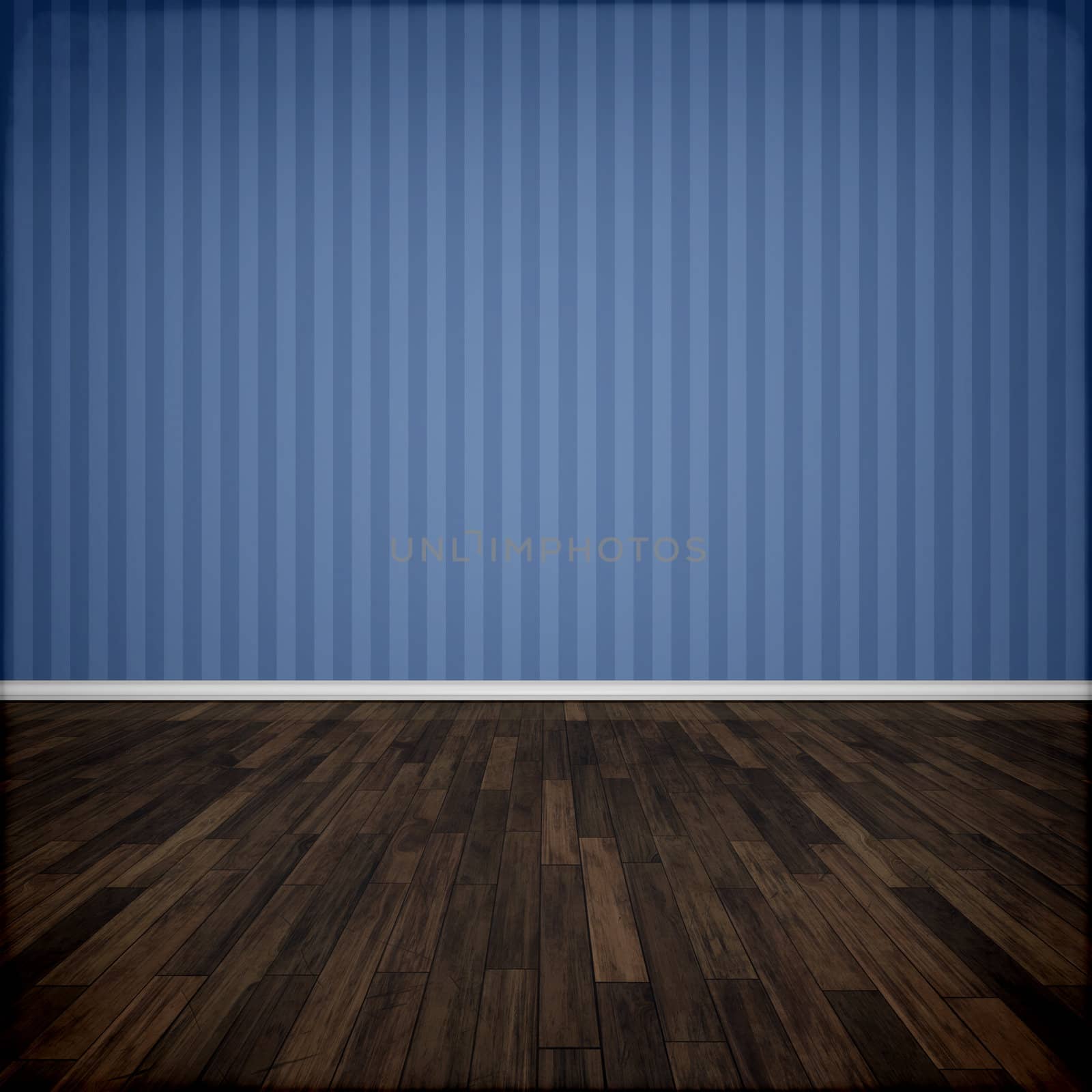 An image of a beautiful blue room