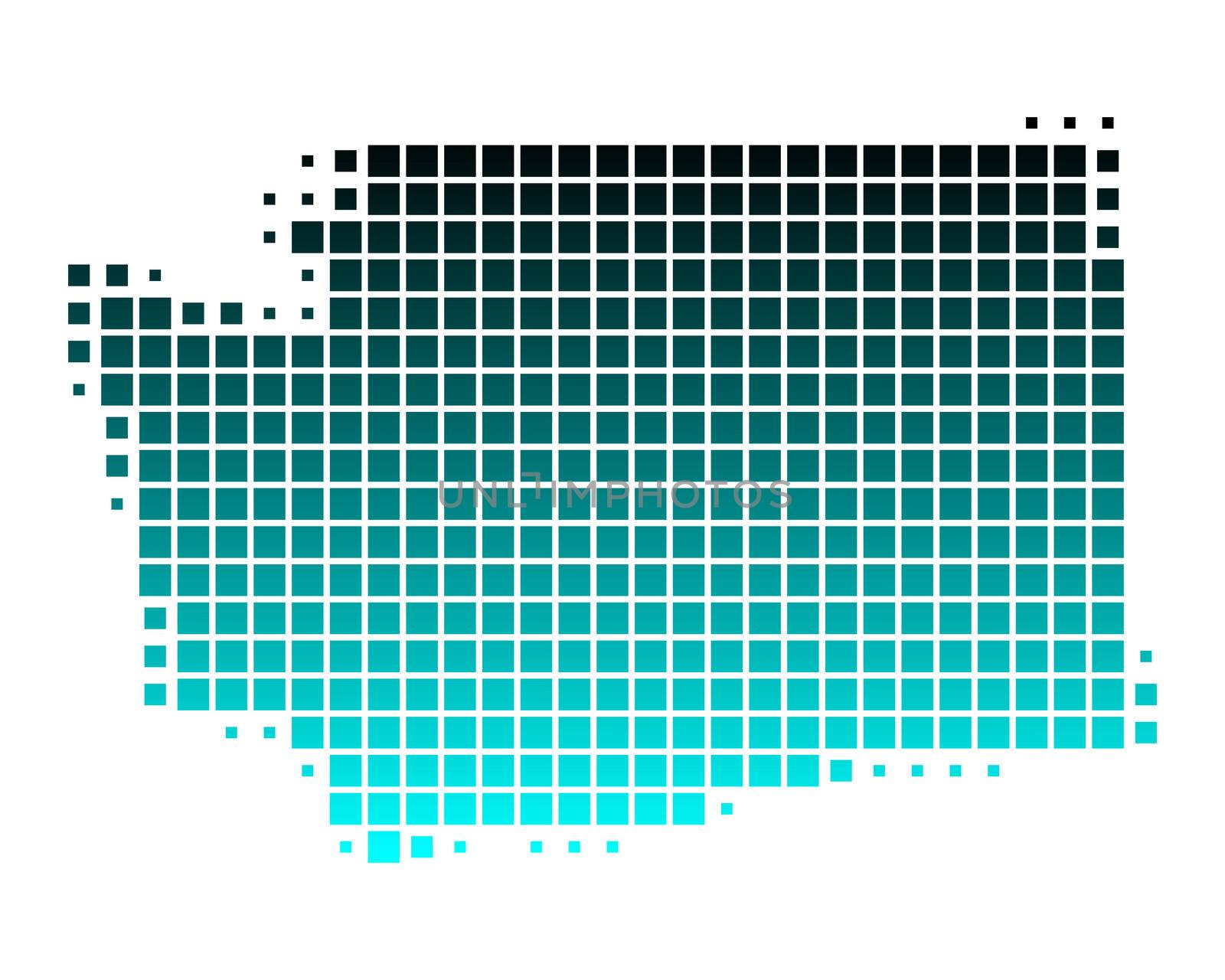 Map of Washington