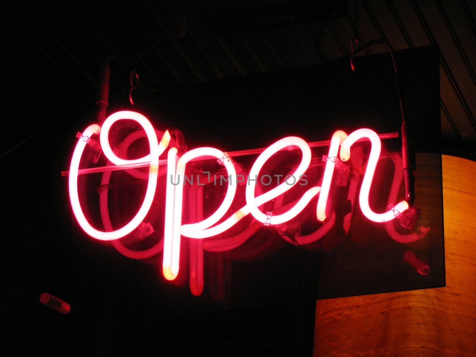 neon open sign by graficallyminded