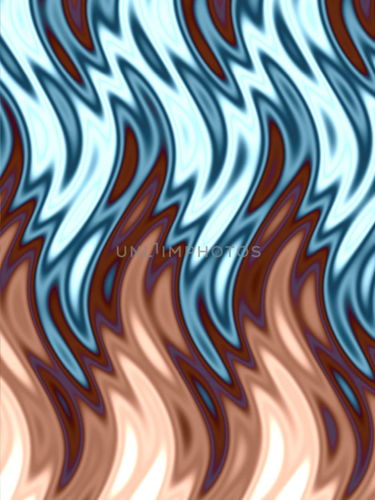 a wavy, abstract flames pattern