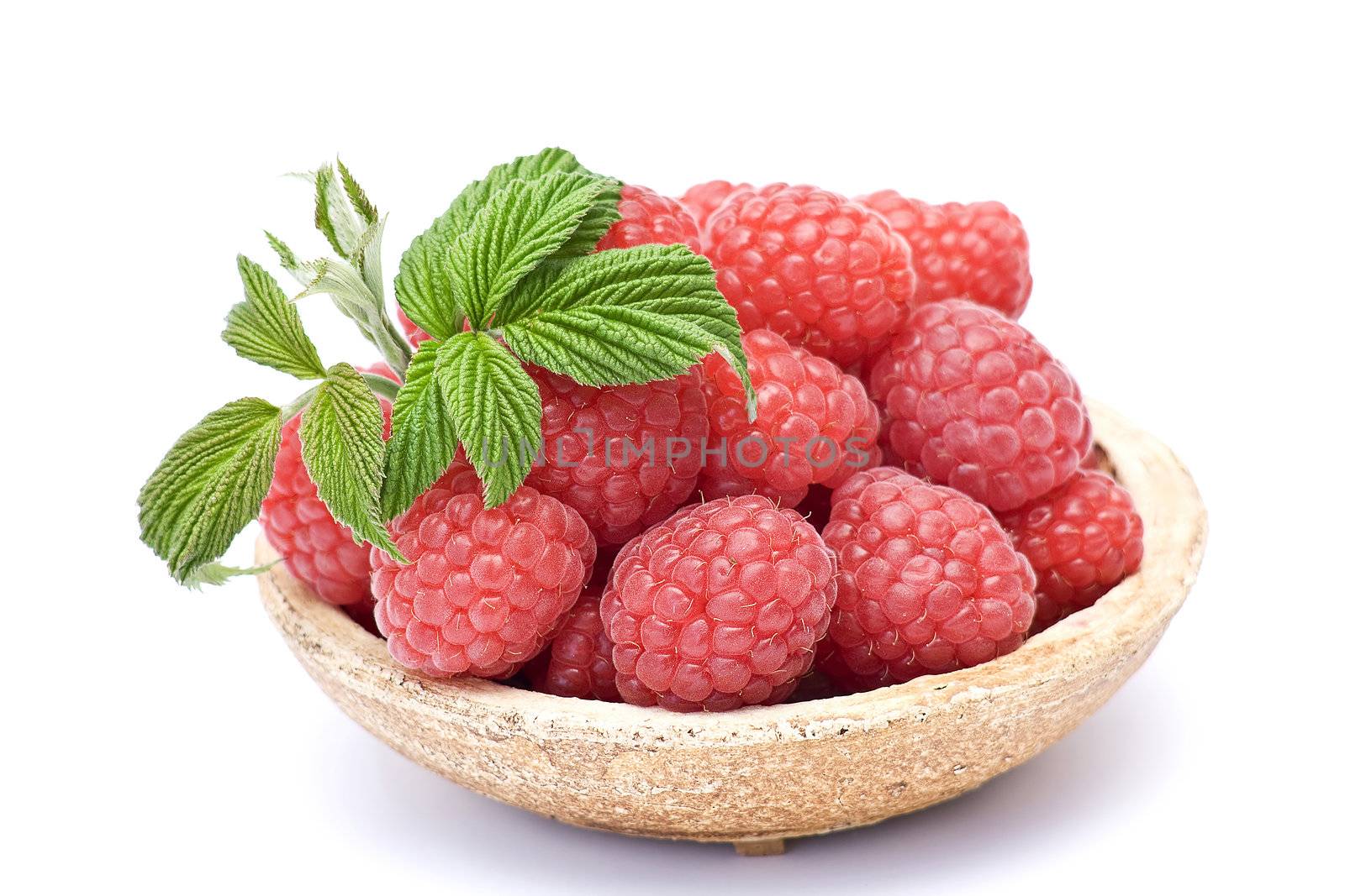 fresh raspberries