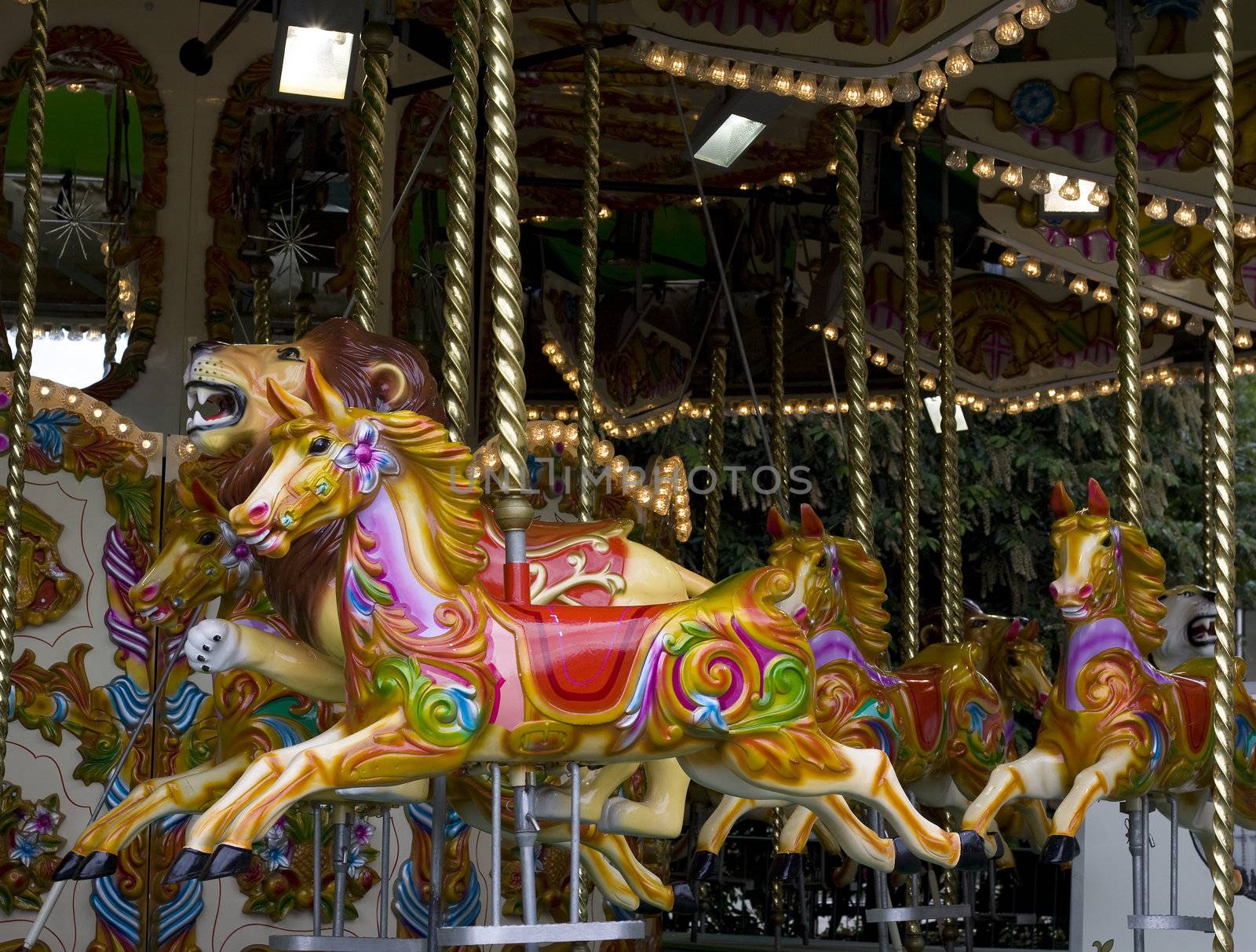 An old fashioned carousel by annems