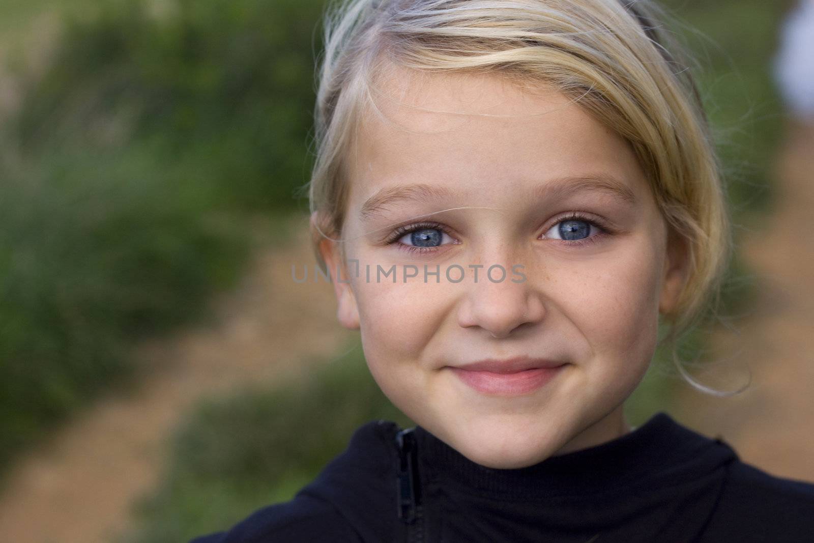 Smiling girl by annems