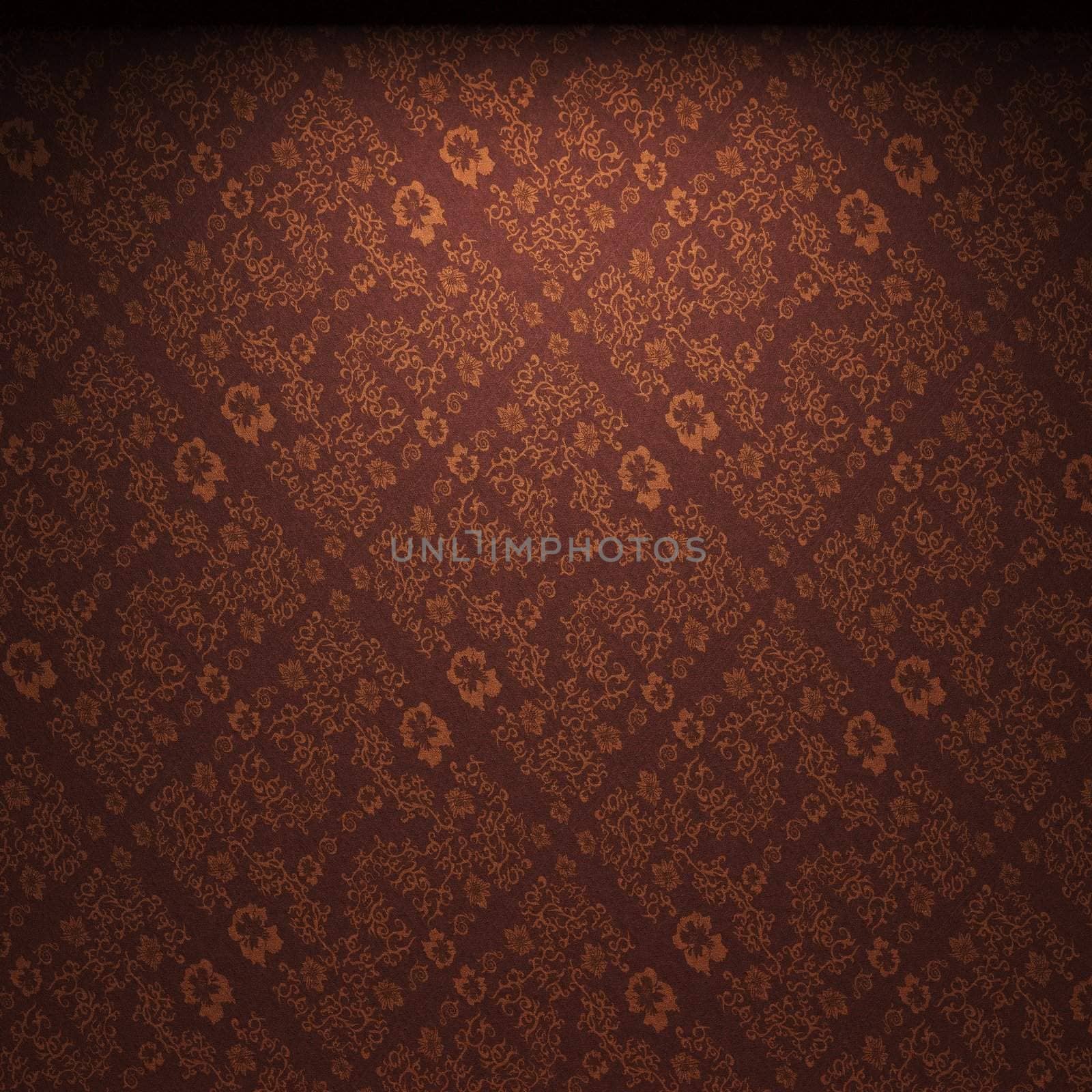 illuminated fabric wallpaper made in 3D