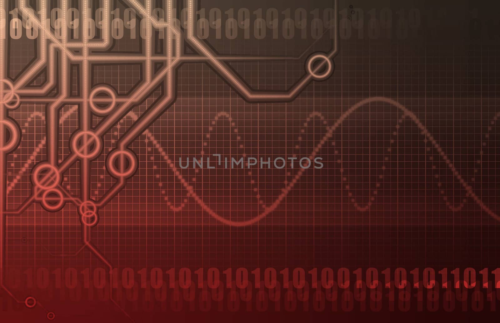 Telecommunications Industry Global Network as Art