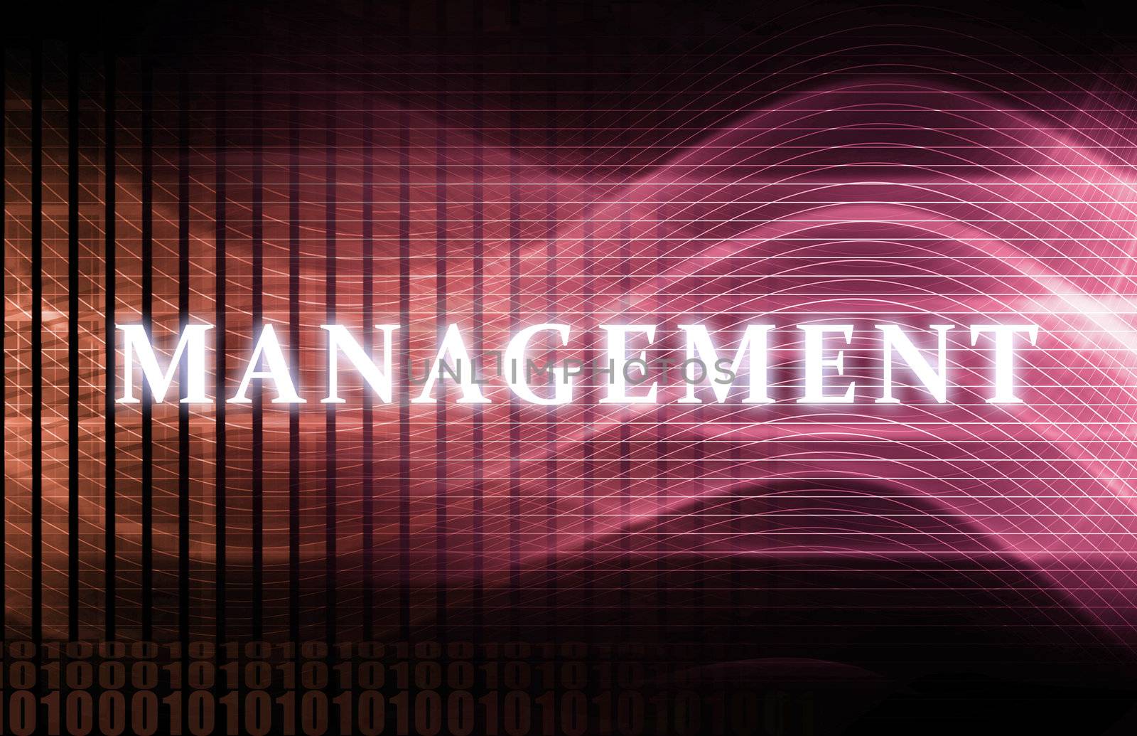 Management as a Abstract Background Concept Art