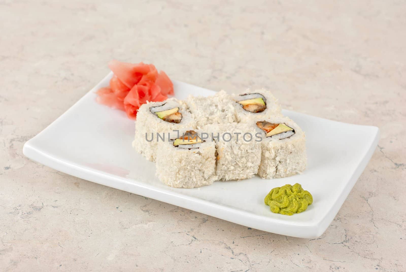 Sushi rolls by rusak