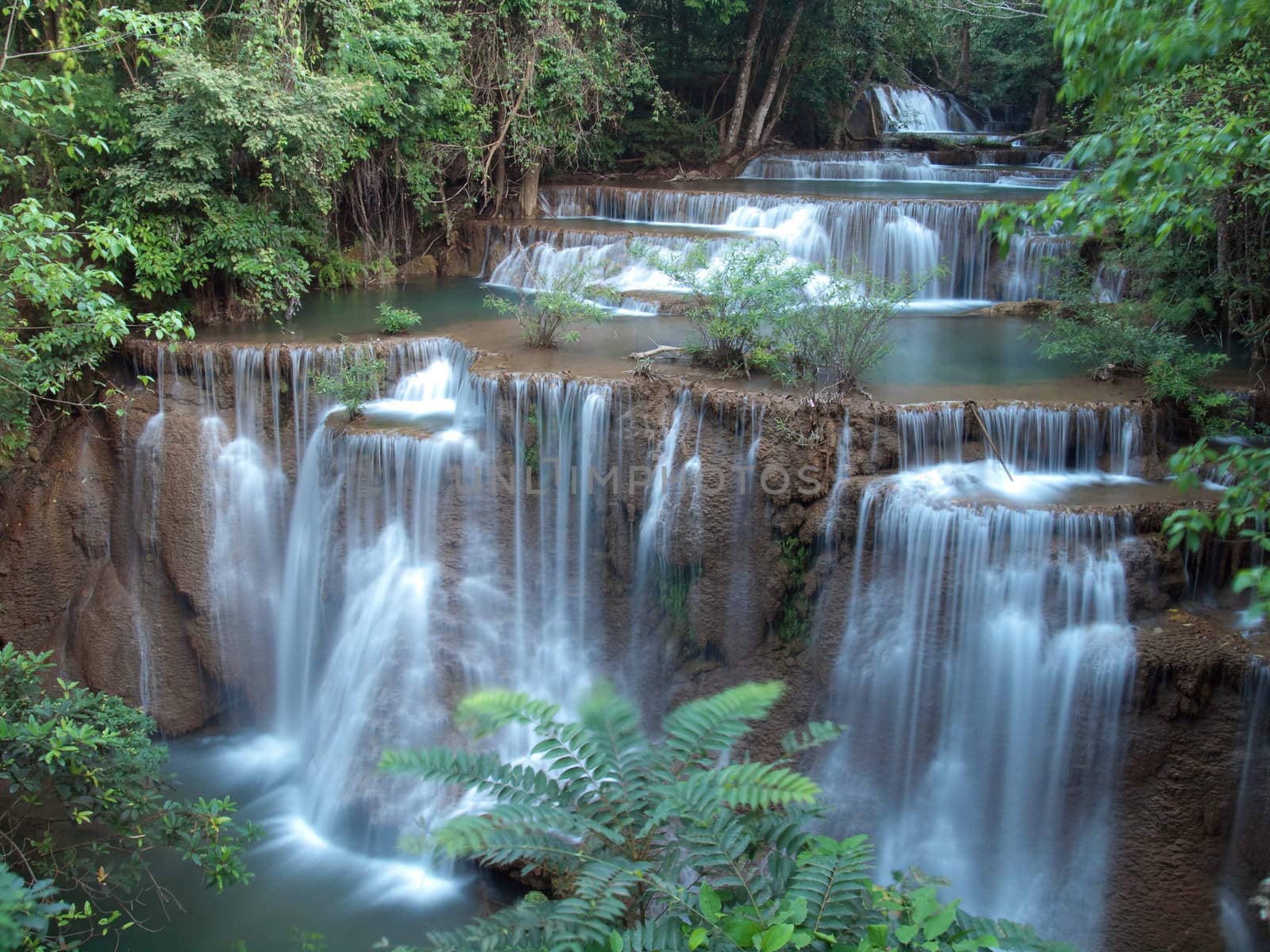Huay Mae Kamin Waterfall by Exsodus