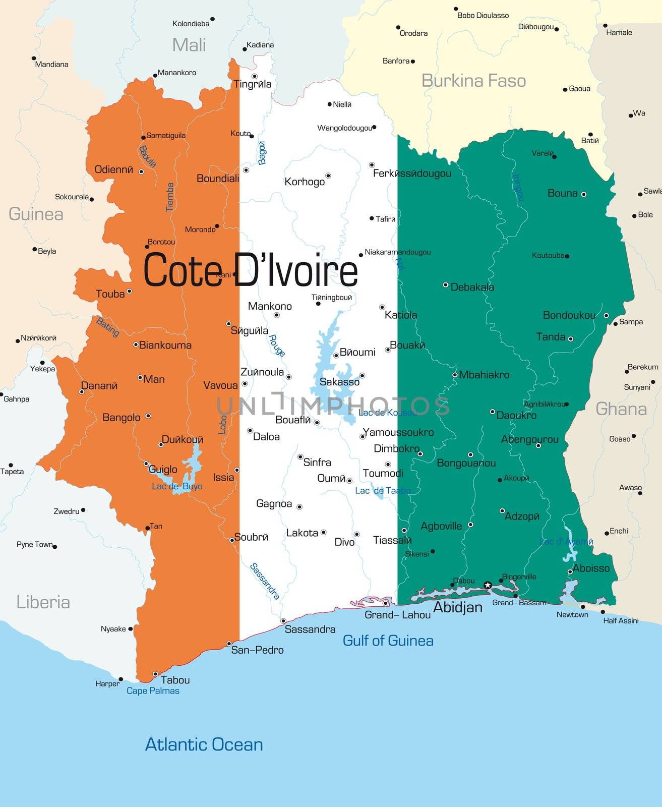 Cote d'Ivoire  by rusak