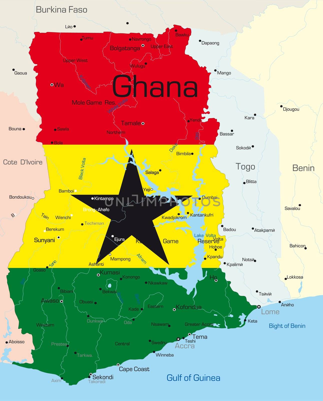Ghana  by rusak