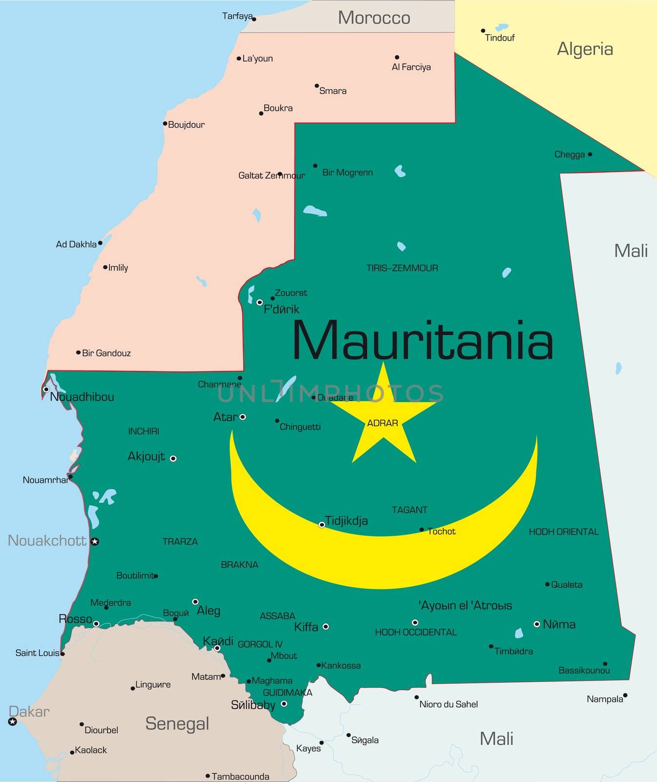 Mauritania  by rusak