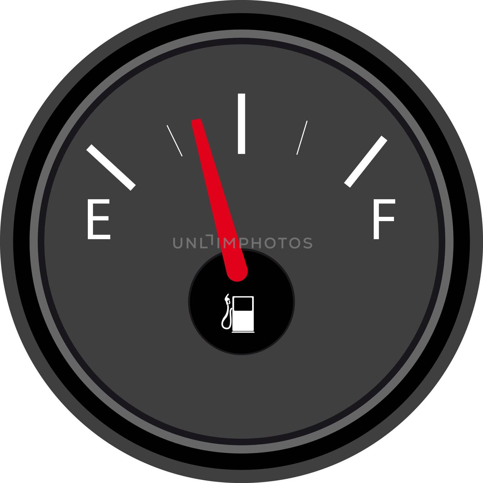Vector Illustration of gas full set 
