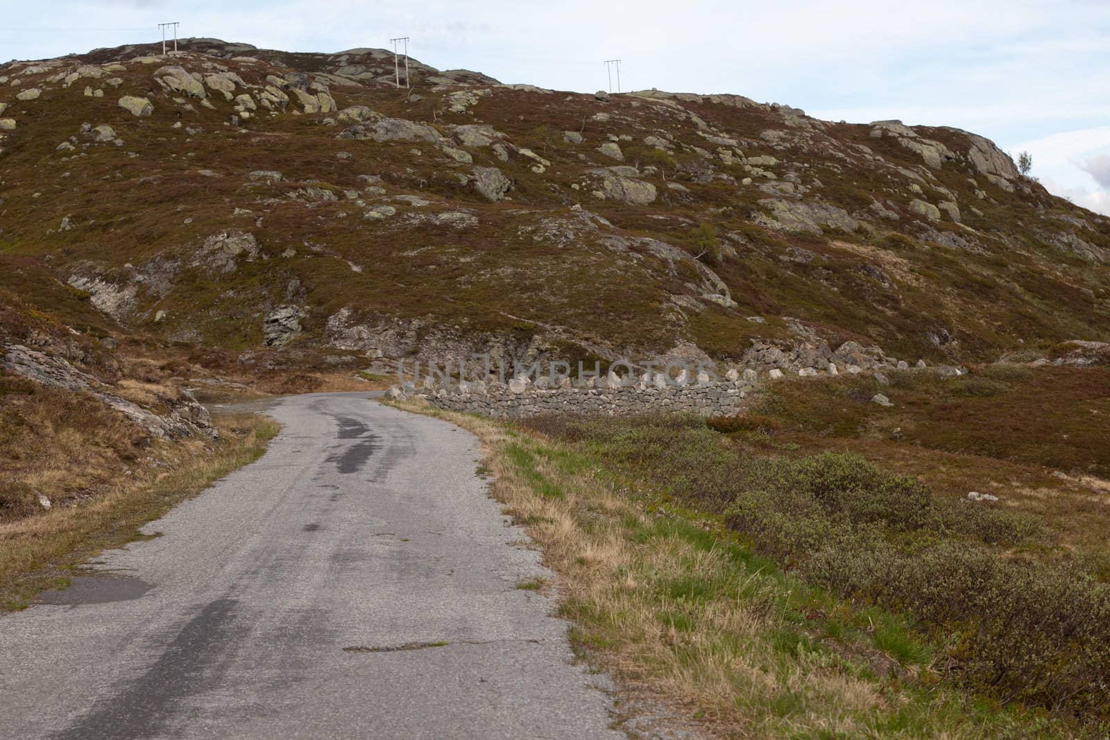 An old way of Hardangervidda. This is the way that previously bound the east of the western part of Norway together!