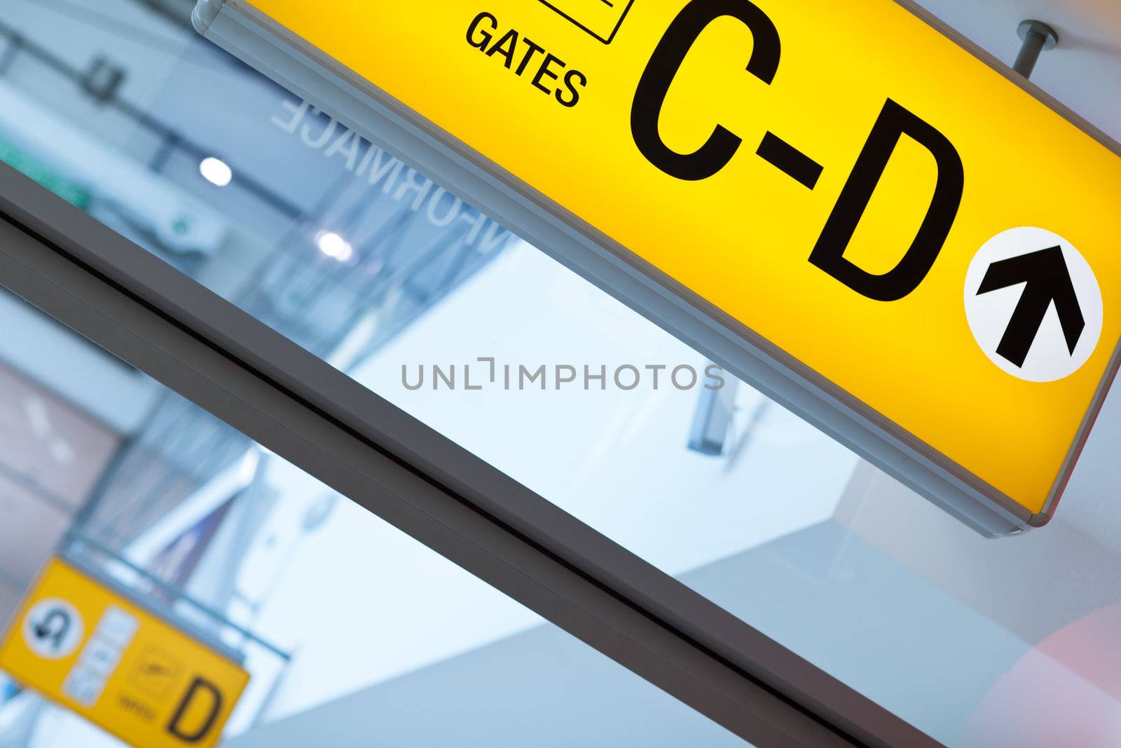 signs at an airport by viktor_cap