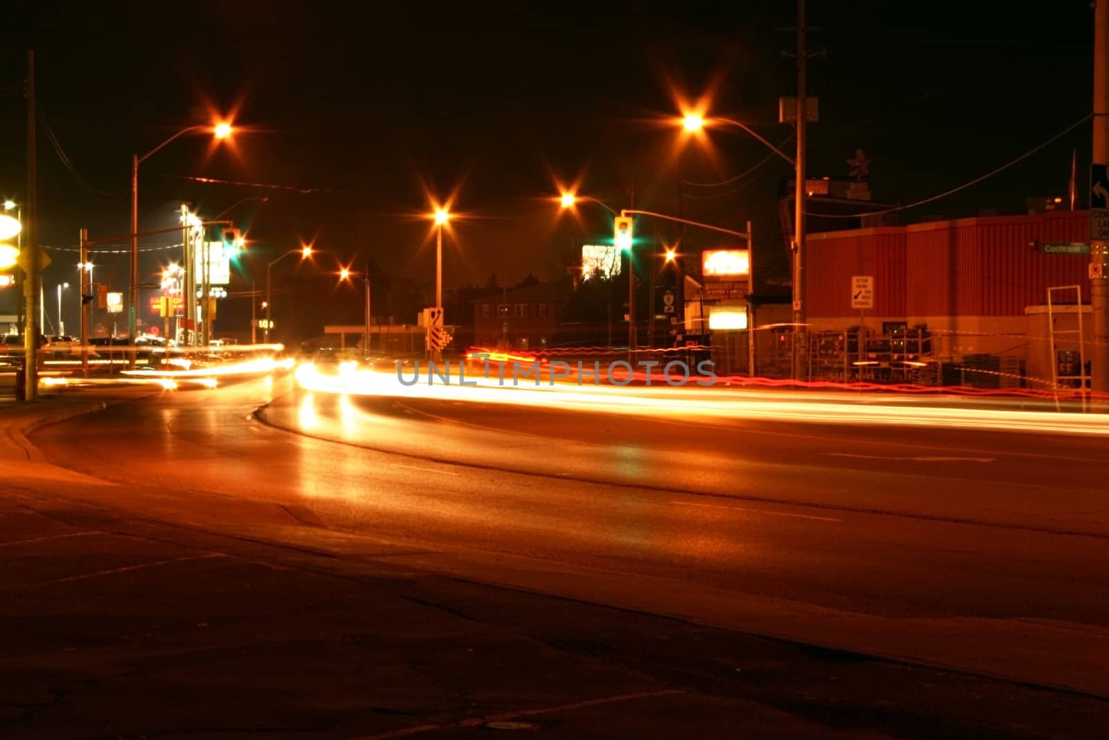Main Street at Night by micahbowerbank
