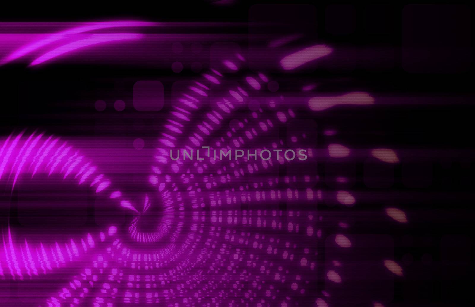Futuristic Background in Web Tech Glowing Lines