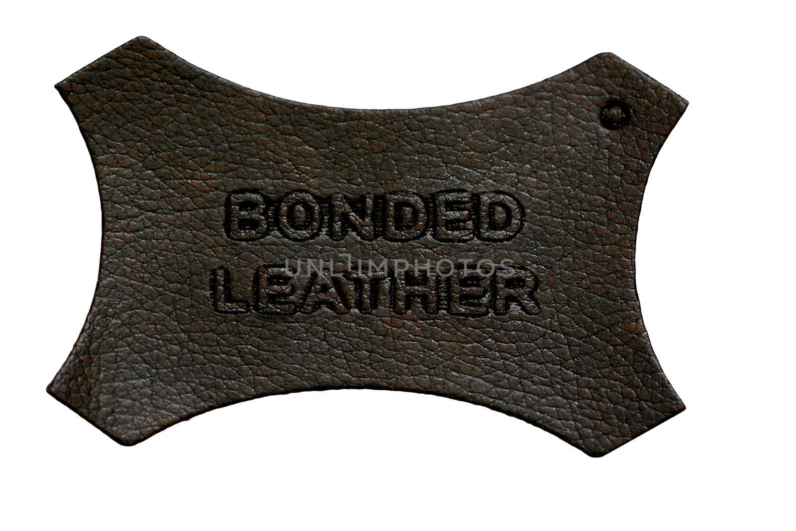 A Bonded leather tag