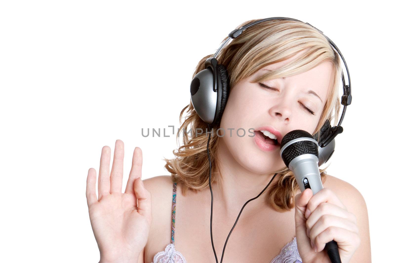 Singing Music Girl by keeweeboy