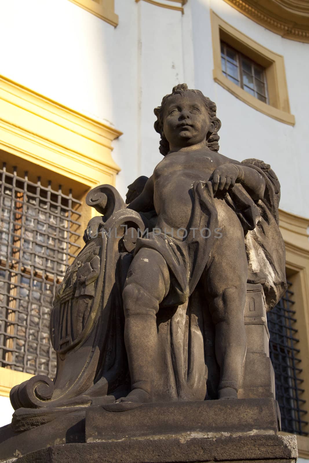 historic building, stucco on the walls by slavapa