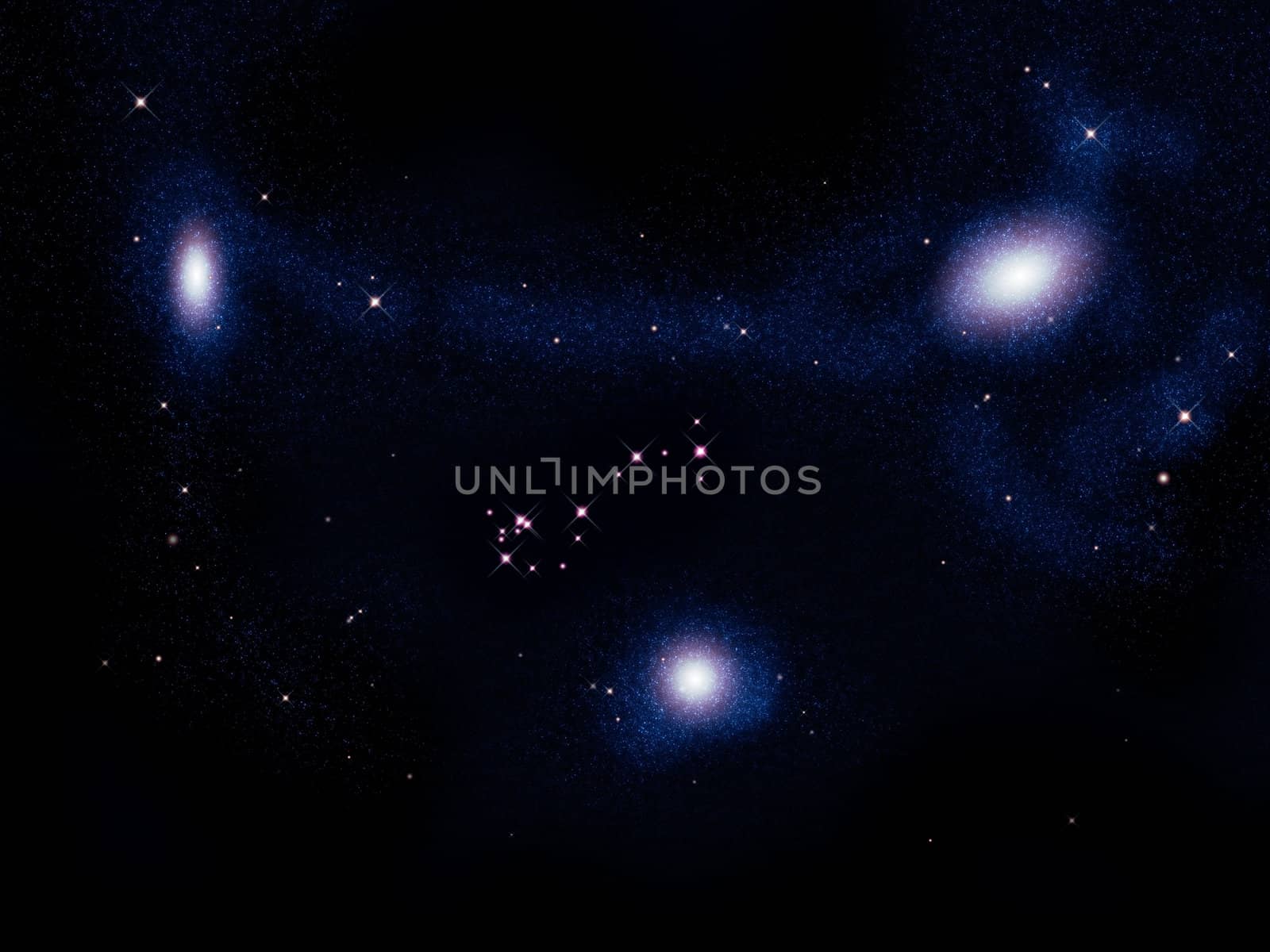 Stars of outerspace with the stars of Scorpius