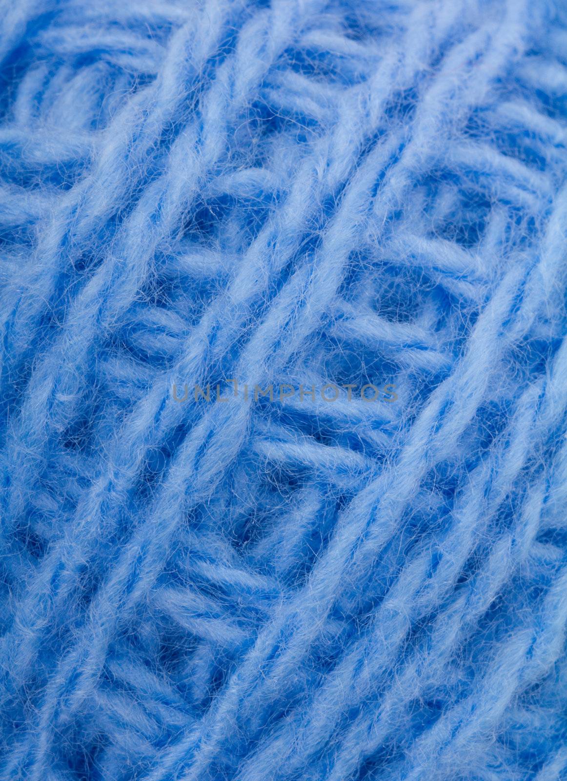 macro shot of thread clew