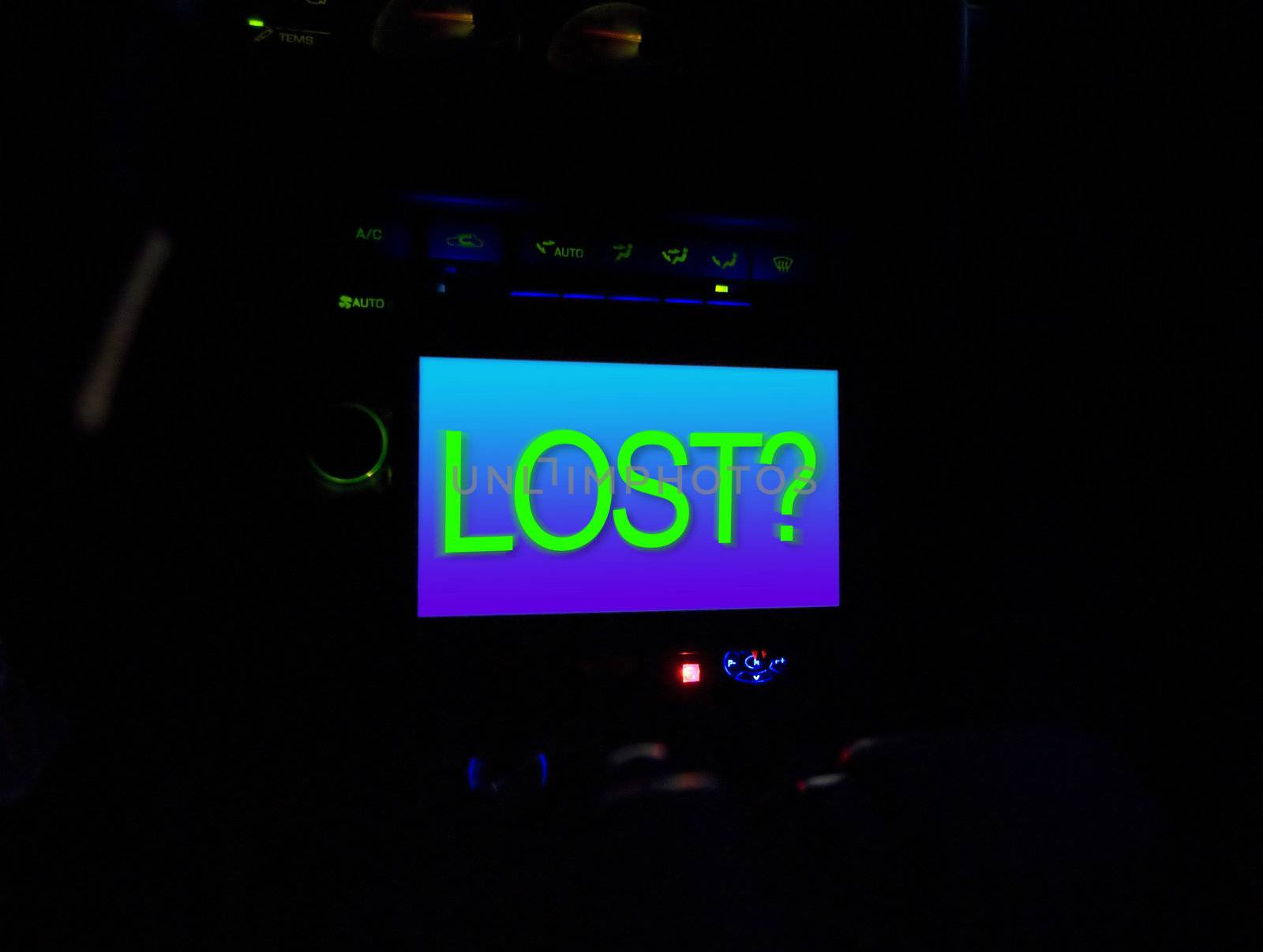 Lost Navigation Screen by graficallyminded