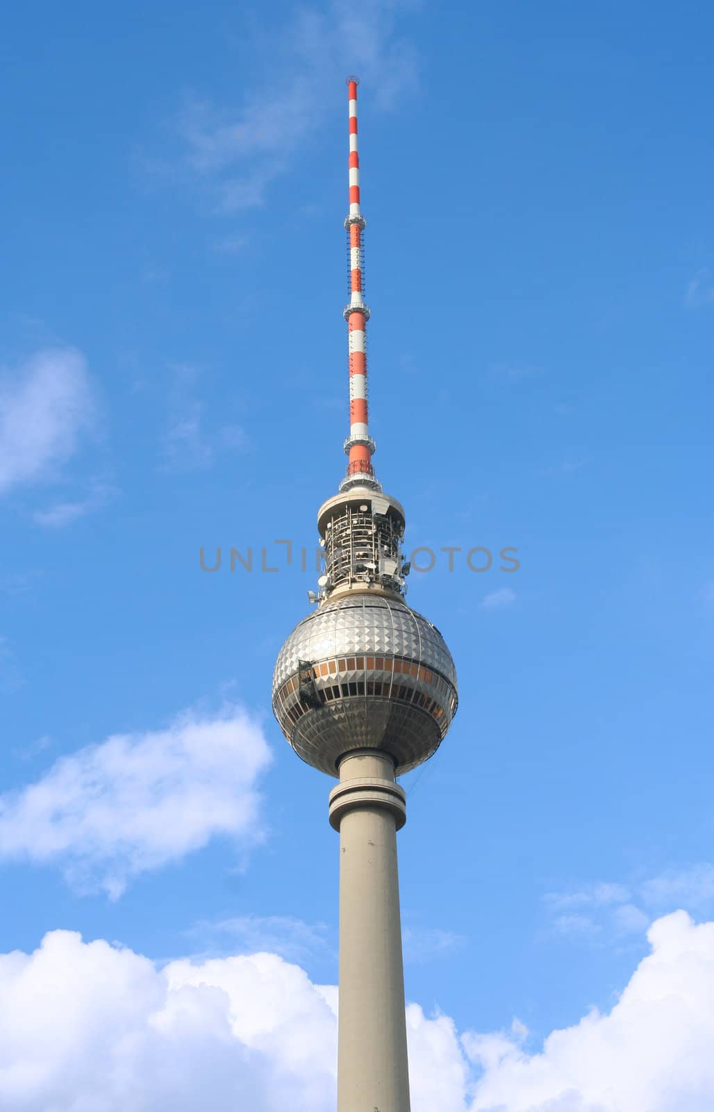 Berlin TV tower on Alexanderplatz