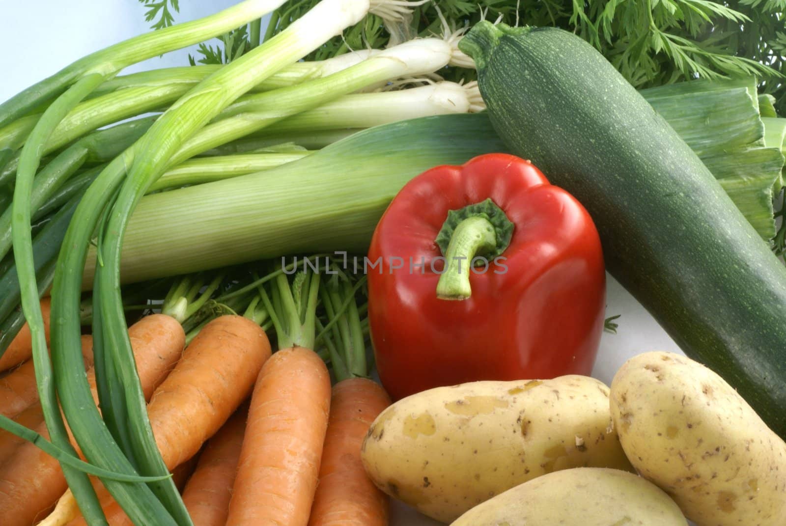 Close up of different vegetables.