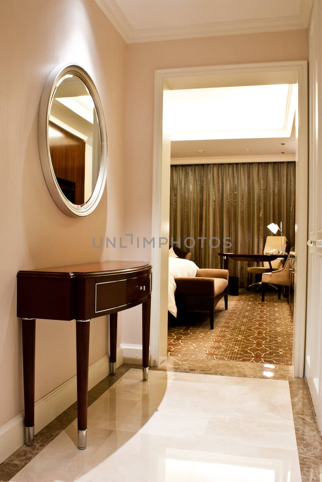 Luxury hotel bedroom by Perseomedusa