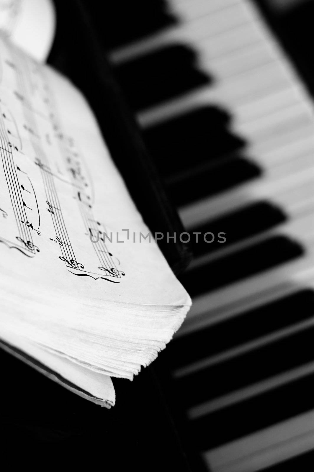 Musical notes by Angel_a
